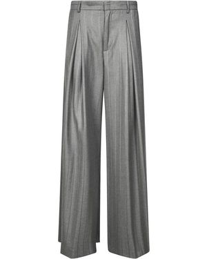 ANDAMANE Wide Trousers - Grey