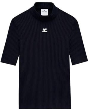 Courreges Turtlenecks - Bleu