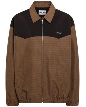 Miu Miu Light Jackets - Marrón