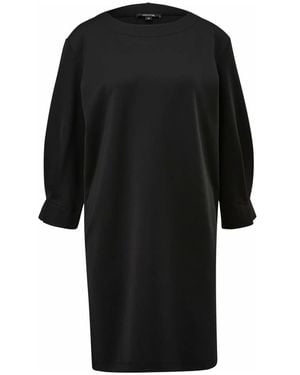 Comma, Zeitloses Erwachsenenkleid - Schwarz