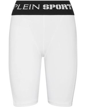 Philipp Plein Jogging Push Up Leggings Basic - Weiß