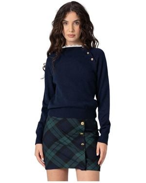 Kocca Round-Neck Knitwear - Blue