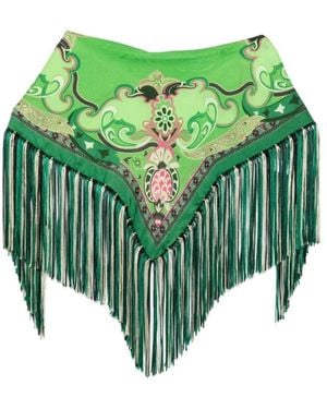 Etro Silky Scarves - Vert