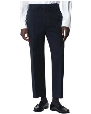 Thom Browne Straight Trousers - Blue