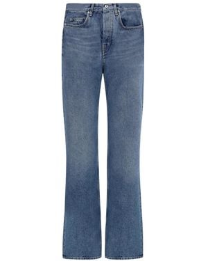 Off-White c/o Virgil Abloh Boot-Cut Jeans - Azul