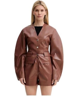 Nanushka Light Jackets - Marrone