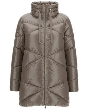 Herno Gesteppter Nylon-Daunenmantel - Braun