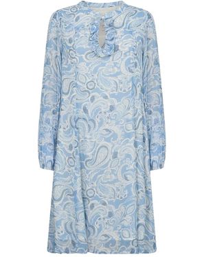 Part Two Short Dresses - Bleu