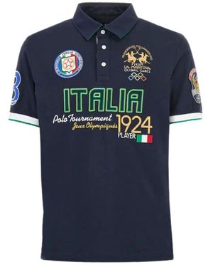 La Martina Polo Shirts - Blue