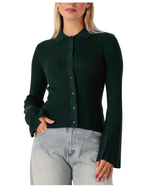 Modström Truien & Vesten ,Groen ,Wol Hirokimd Cardigan