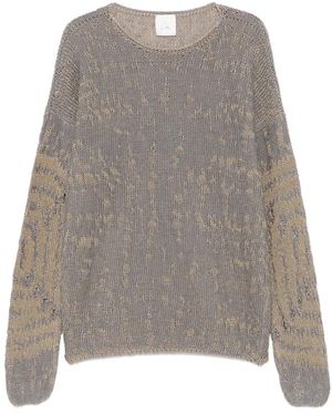 Roa Round-Neck Knitwear - Gris