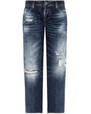 DSquared² Cropped Jeans - Blu