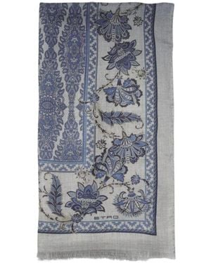 Etro Winter Scarves - Blue
