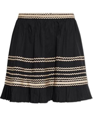 Ulla Johnson Short Skirts - Negro