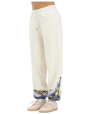 Marcelo Burlon Sweatpants - Blanc
