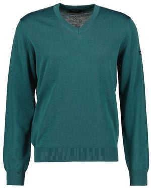 Maerz Pullover Mit V-Ausschnitt - Grün