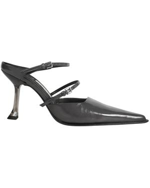 Miista Heeled Mules - Noir