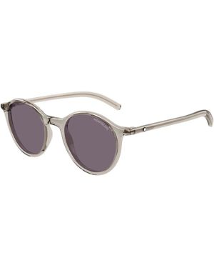 Montblanc Mb0324S Panthos Zonnebril - Naturel
