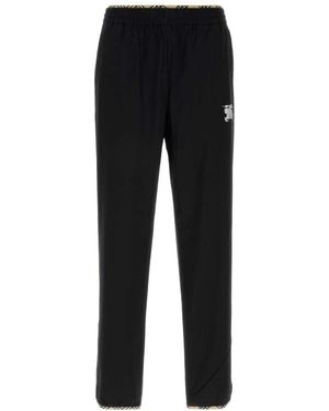 Burberry Stretch Nylon Joggers - Zwart