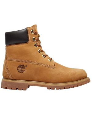 Timberland Schoenen ,Geel ,Leer Premium 6-Inch Boot - Bruin