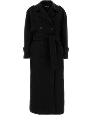 THE NINA STUDIO Trench Coats - Black