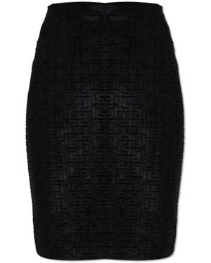 Balmain Short Skirts - Black
