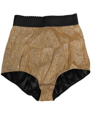 Dolce & Gabbana High Waist Corrigerende Slip - Bruin