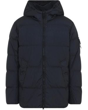 Stone Island Gewatteerd Jack - Blauw