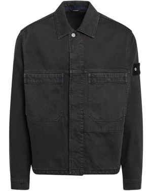 Stone Island Jassen ,Zwart ,Giubbotto