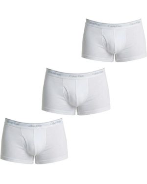 Calvin Klein Ondergoed ,Wit ,Katoen Cotton Classics Boxer Briefs