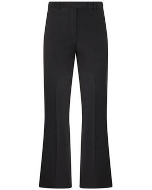 Max Mara Broeken ,Zwart ,Katoen Umanita Tailored Broeken