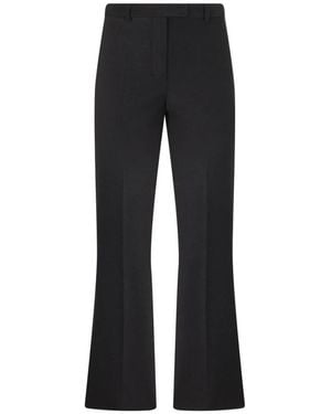 Max Mara Broeken ,Zwart ,Katoen Umanita Tailored Broeken