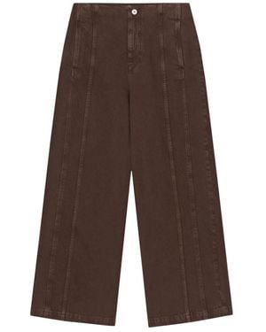 Aeron Wide Pants - Brown
