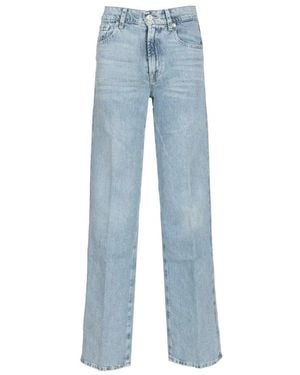 7 For All Mankind Straight Jeans - Blue