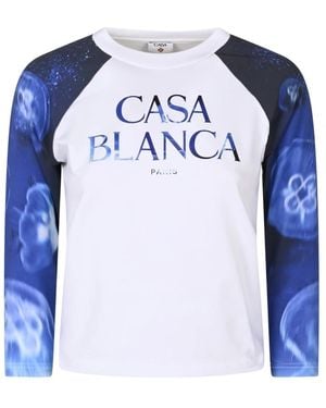 CASABLANCA Sweatshirts - Blue
