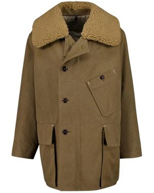 Lemaire Shearling Winter Parka - Grün