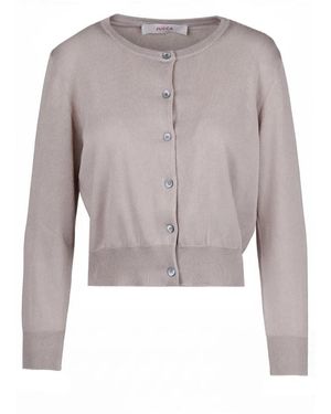 Jucca Cardigan Cropped - Grau