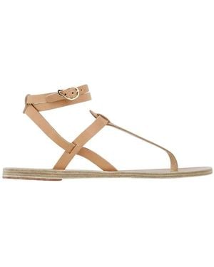 Ancient Greek Sandals Stilvolle Flache Sandalen Für Frauen - Mettallic