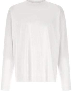 Dries Van Noten Long Sleeve T-Shirts - White
