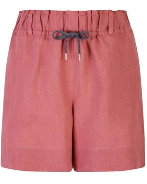 Eleventy Drawstring Shorts - Pink