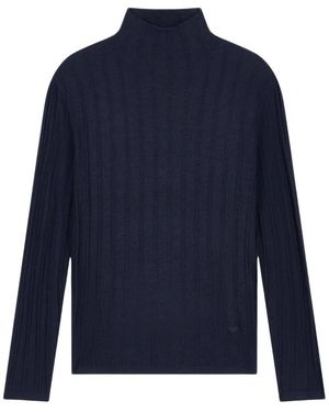 Emporio Armani Truien & Vesten ,Blauw ,Lupetto Costa
