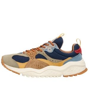 Flower Mountain Sneakers - Bleu