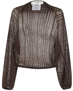 SOLOTRE Truien & Vesten ,Bruin ,Gebreid Vest