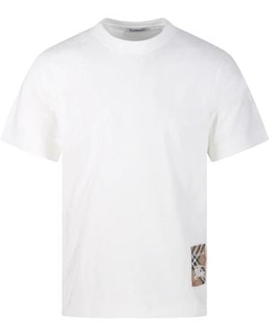 Burberry Sp25-Mw-For-2.6.094 T-Shirt - Wit