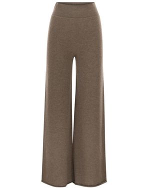 Vanisé Wide Trousers - Marrón