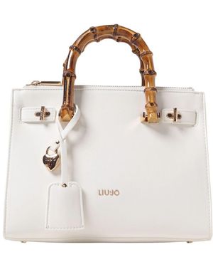 Liu Jo Satchel tasche für stilvolle outfits - Weiß