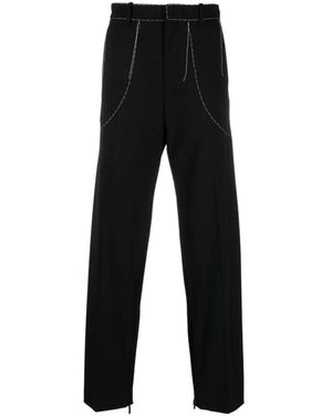 Off-White c/o Virgil Abloh Straight pantaloni - Nero