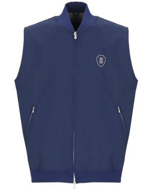 Brunello Cucinelli Vests - Blue