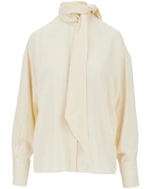 Etro Overhemden ,Overhemd Met Jacquard Paisley-Motief - Wit