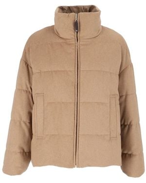 Max Mara Kurze Daunenjacke Mora - Natur